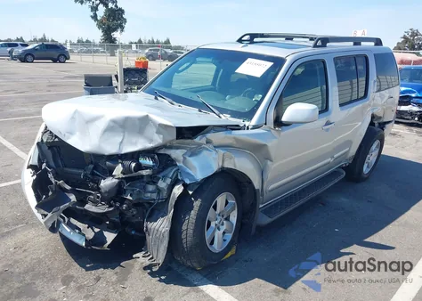 2008 Nissan Pathfinder Se из США, поврежденный, VIN 5N1AR18U48C624591